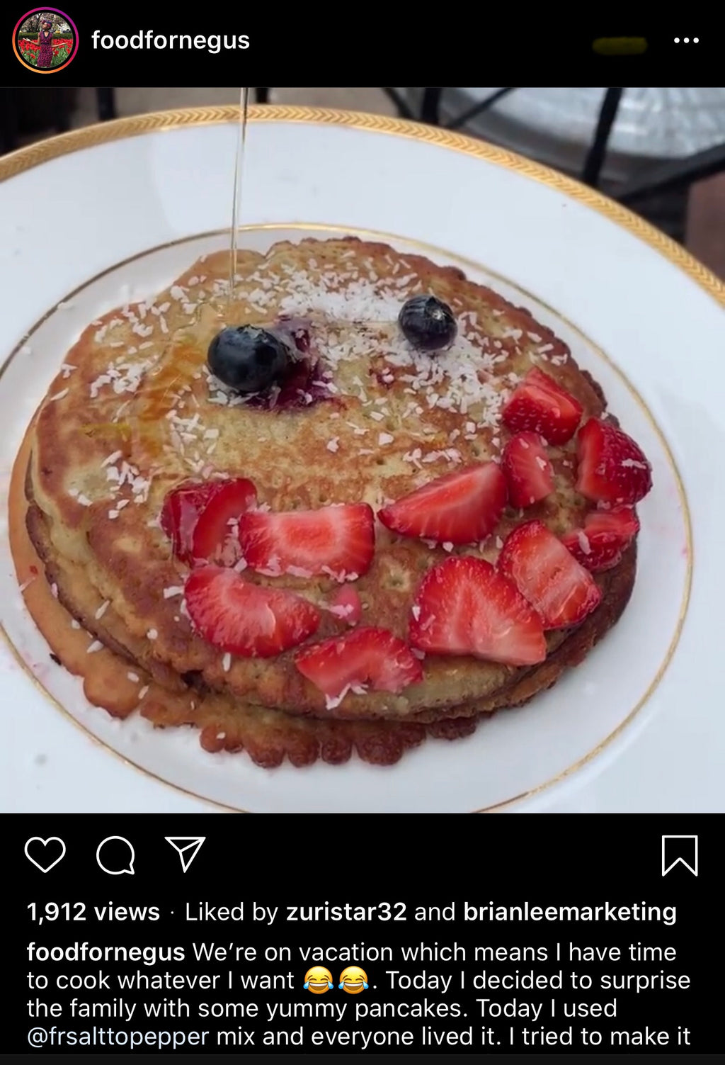 Alkaline Vegan Pancake Mix